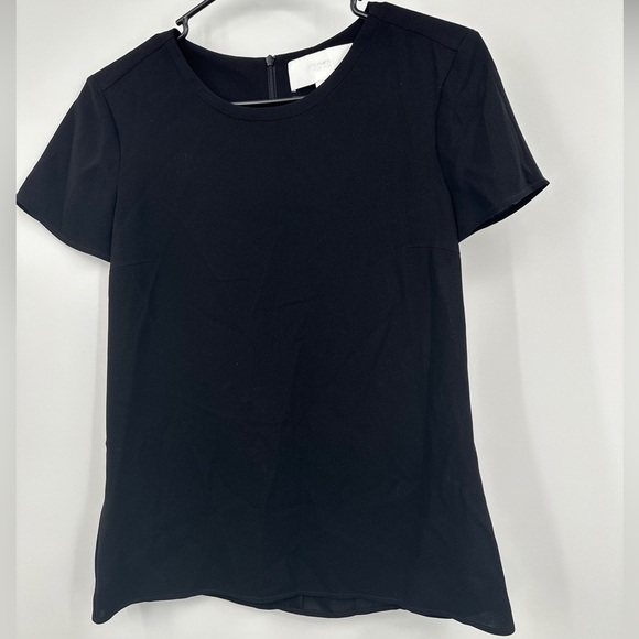 BOSS by HUGO BOSS Women’s Black Blouse Top Sz 2 - Picture 1 of 6